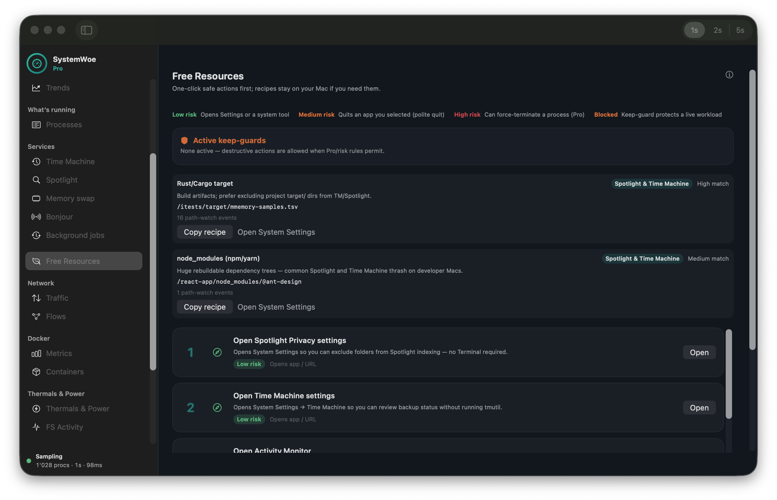 SystemWoe Free Resources with keep-guards